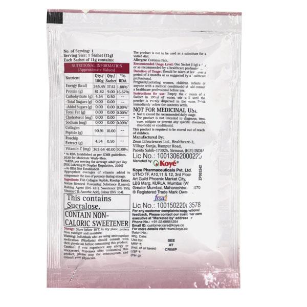 Coerip C Lemon Flavour Sachet 11gm