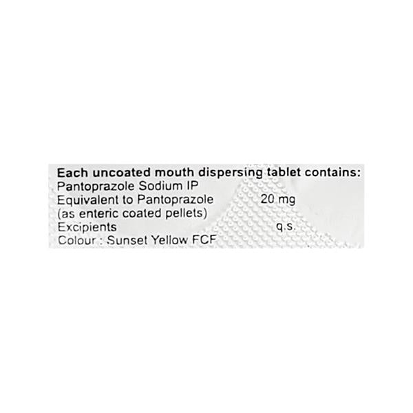 Pan Junior Mouth Dispersing 20mg Tablet 10'S
