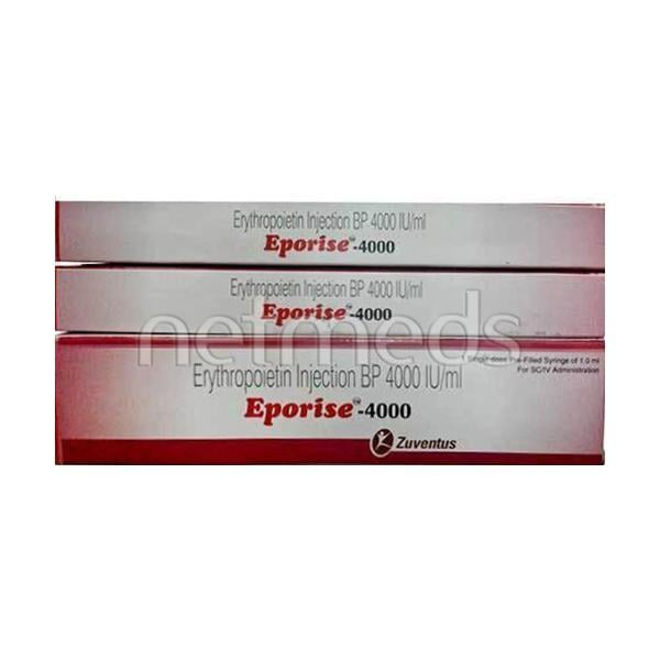 Eporise 4000IU Injection 1's
