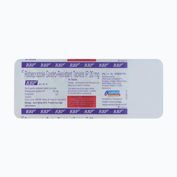 RBP 20mg Tablet 10'S