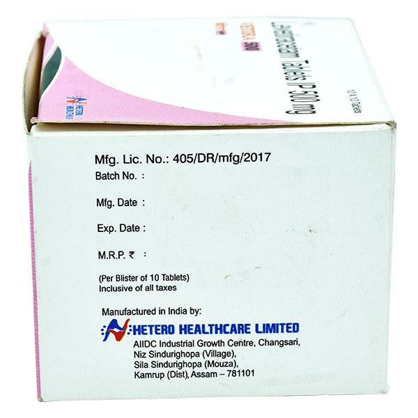 VETIRA 500 Tablet 10's