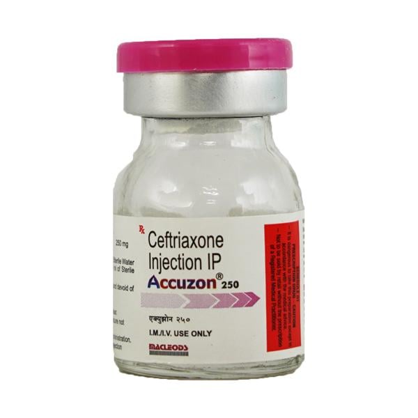 Accuzon 250mg Injection 1's