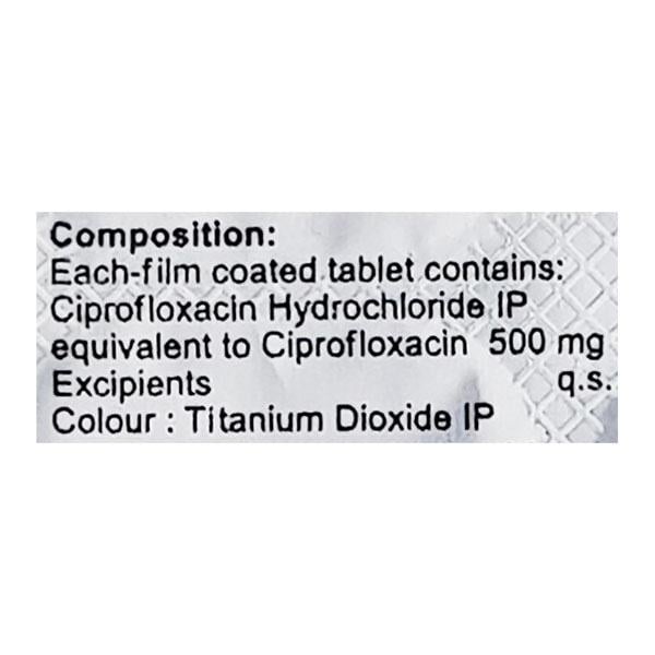 Ciprodac 500mg Tablet 10'S