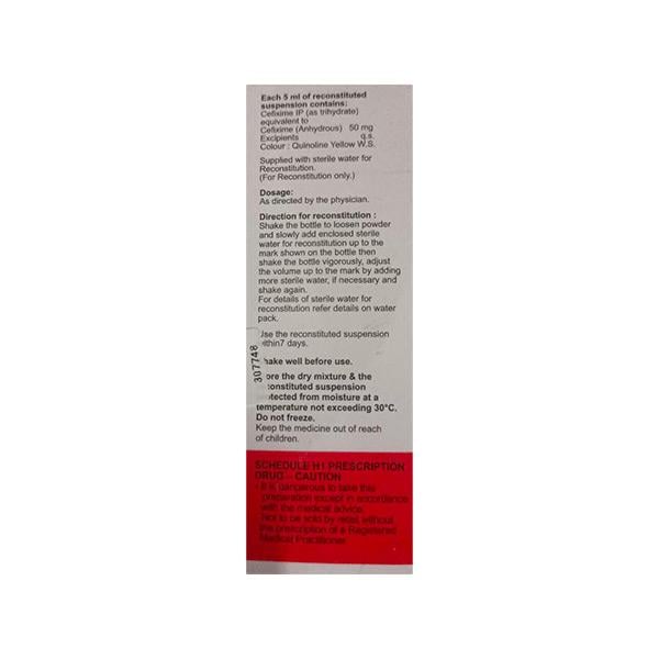 Zofix 50mg Dry Syrup 30ml