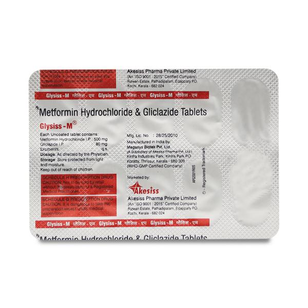 Glysiss M Tablet 10'S