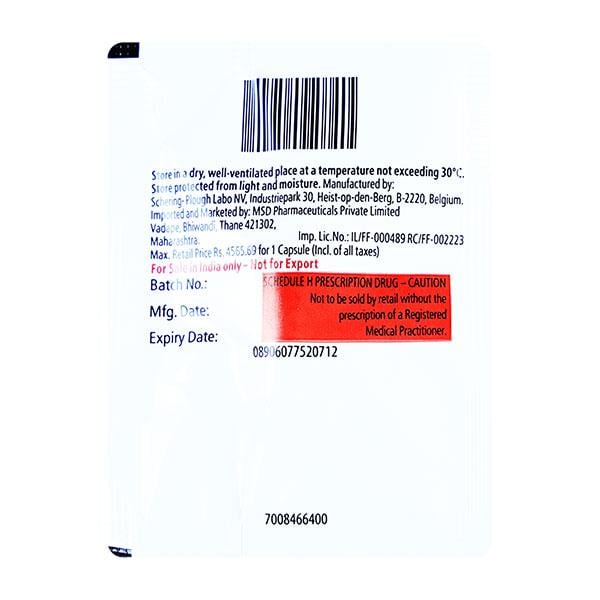 Temodal 250mg Capsule 5'S