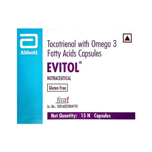 EVITOL GLUTEN FREE Capsule 15's