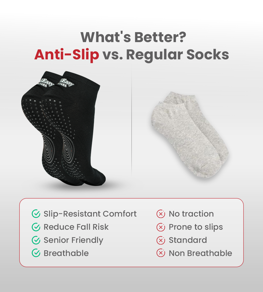 AGEasy Anti-Slip Socks