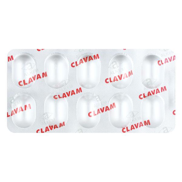 Clavam 375mg Tablet 10'S