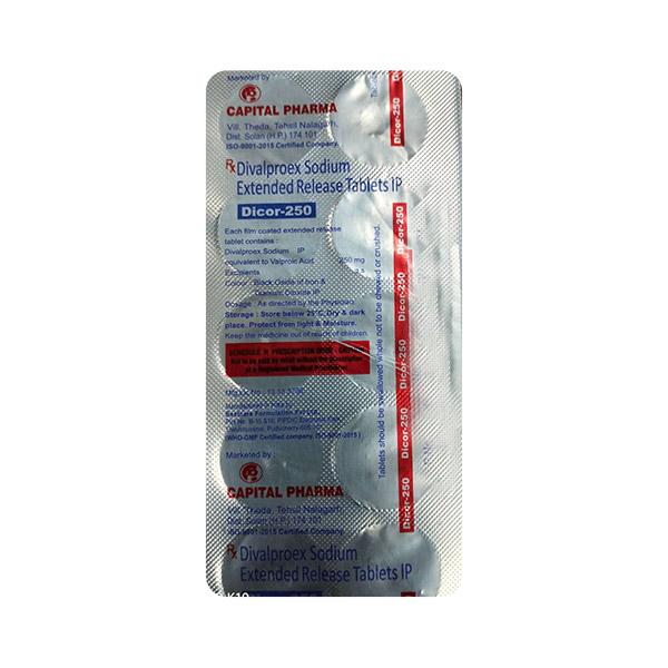 DICOR 250 Tablet 10's