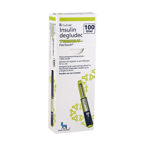 Tresiba 100IU Flex Touch Pen(Prefilled) 1X3ml