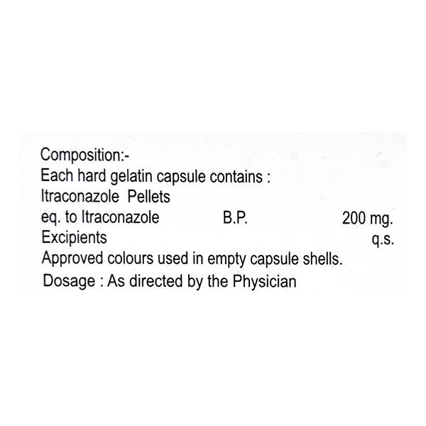 ITRAFAB 200 Capsule 10's