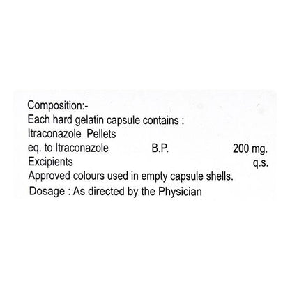 ITRAFAB 200 Capsule 10's