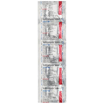 Zithrox 250mg Tablet 10'S