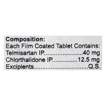 BITATEL CH 40/12.5mg Tablet 10's