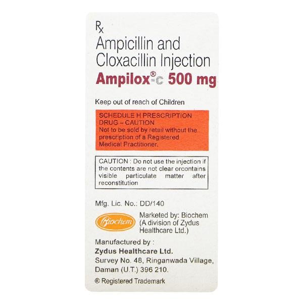 Ampilox C 500mg Injection 1's