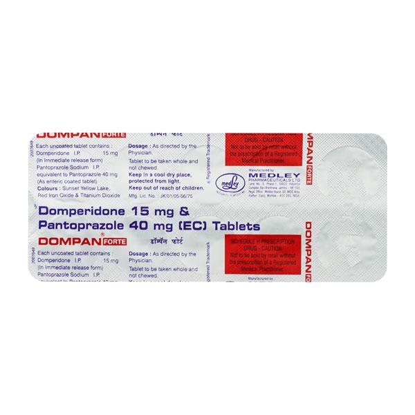 Dompan Forte Tablet 10'S