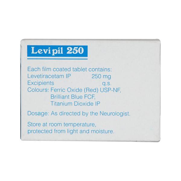 Levipil 250mg Tablet 10'S