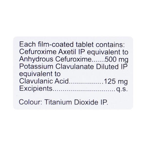 Zocef CV 500mg Tablet 6'S