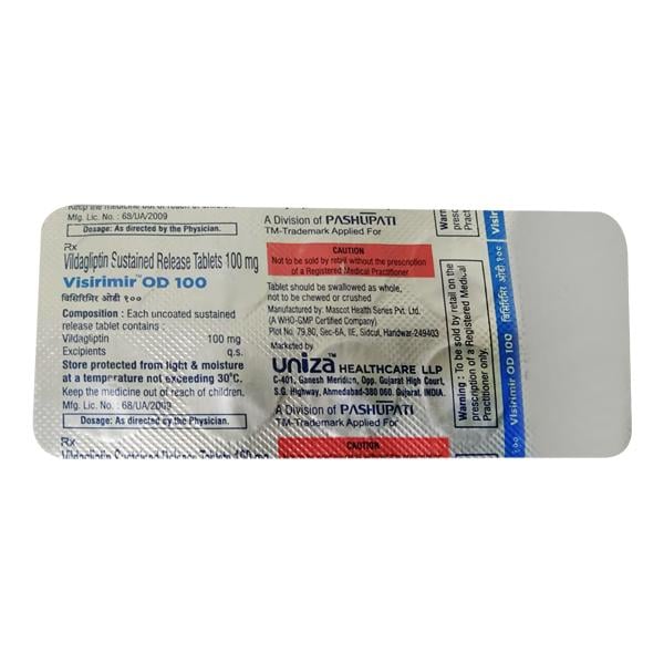 VISIRIMIR OD 100 Tablet 10's