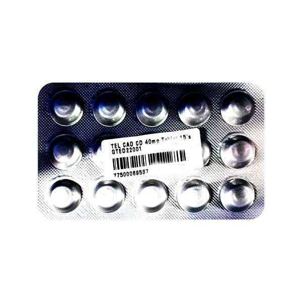 TEL CAD CD 40mg Tablet 15's