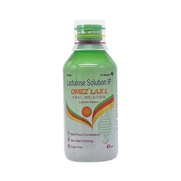 OMEZ LAX L SUGAR FREE LEMON FLAVOUR Oral Solution 200ml