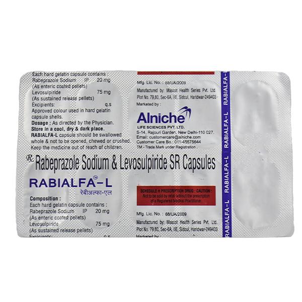 RABIALFA L 75/20MG CAPSULE 10'S