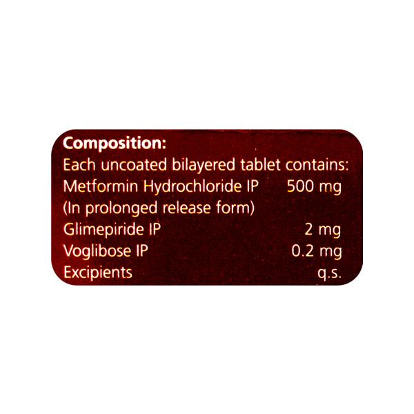 Istaphase mg 2/500/0.2mg Tablet 10'S