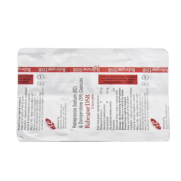 RABESPAR DSR Capsule 10's