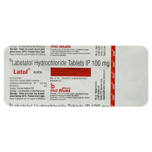 LATOL 100mg Tablet 10's