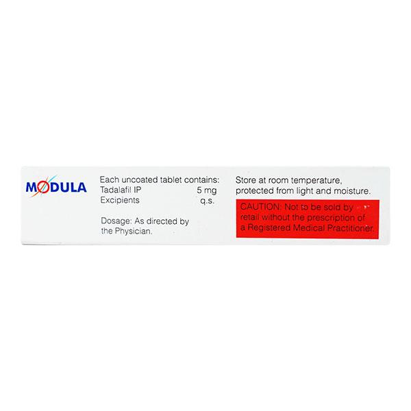 Modula 5mg Tablet 10'S