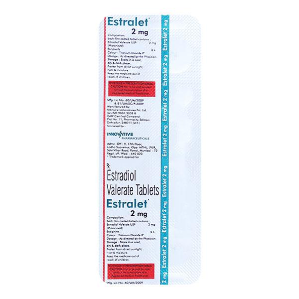 ESTRALET 2mg Tablet 10's