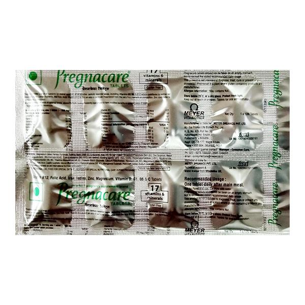 PREGNACARE GLUTEN FREE Tablet 10's