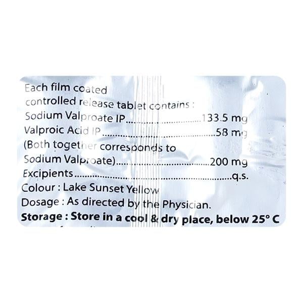 VALPOREST CR 200 Tablet 10's