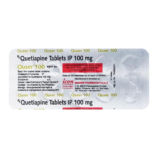Quser 100mg Tablet 10'S