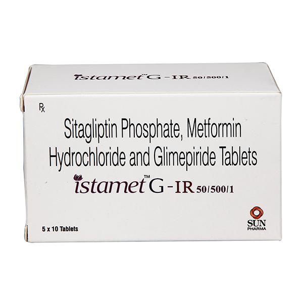 ISTAMET G IR 50/500/1 Tablet 10's