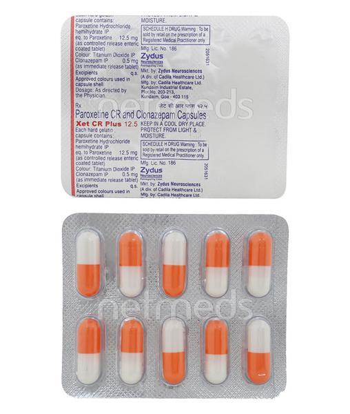 XET CR Plus 12.5mg Capsule 10'S
