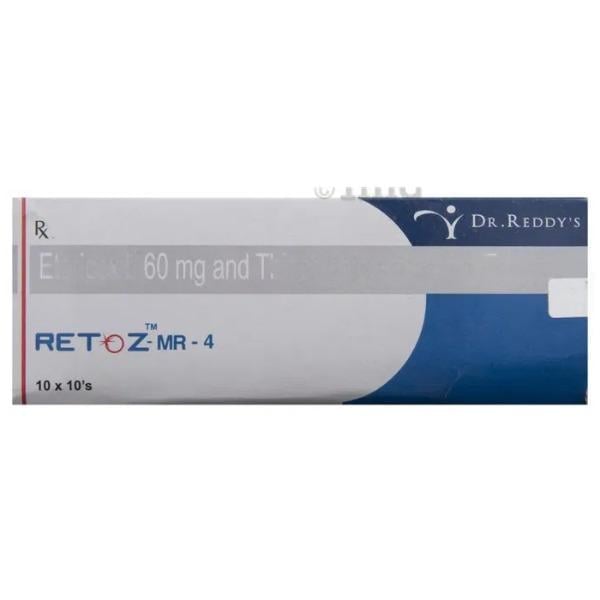 Retoz MR 4mg Tablet 10'S