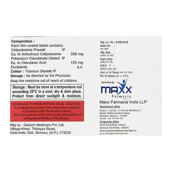 MAXXPOD CV Tablet 10's