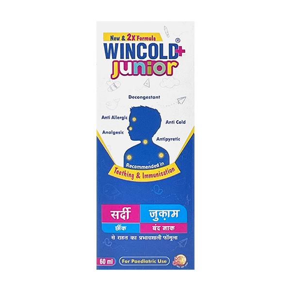 WINCOLD + JUNIOR TUTTI FRUTI ICE CREAM FLAVOUR Suspension 60ml