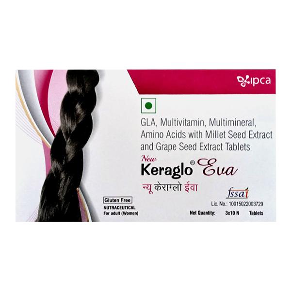 KERAGLO EVA NEW GLUTEN FREE Tablet 10's