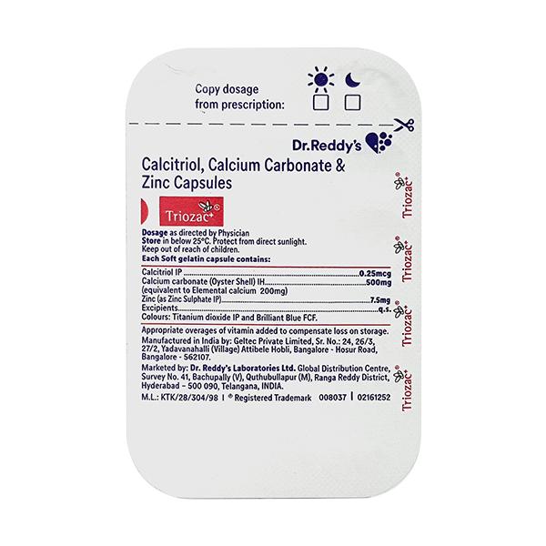 Triozac + Capsule 10'S