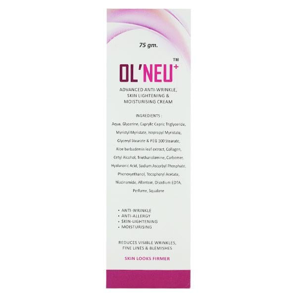 OL NEU+ ADVANCED ANTI WRINKLE KIN LIGHTENING & MOISTURISING Cream 75gm