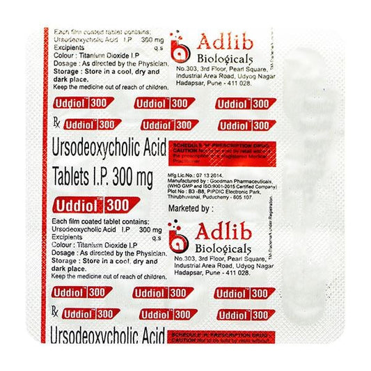 UDDIOL 300mg Tablet 15's
