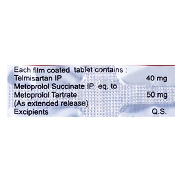 TELSART M 50 Tablet 10's