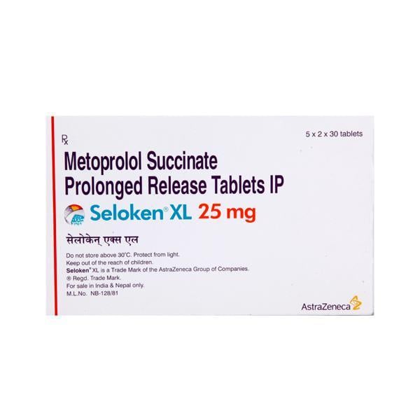 Seloken XL 25mg Tablet 30'S