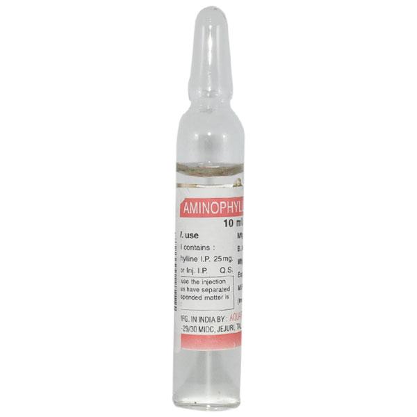 AMINOPHYLLINE 250 Injection 10ml