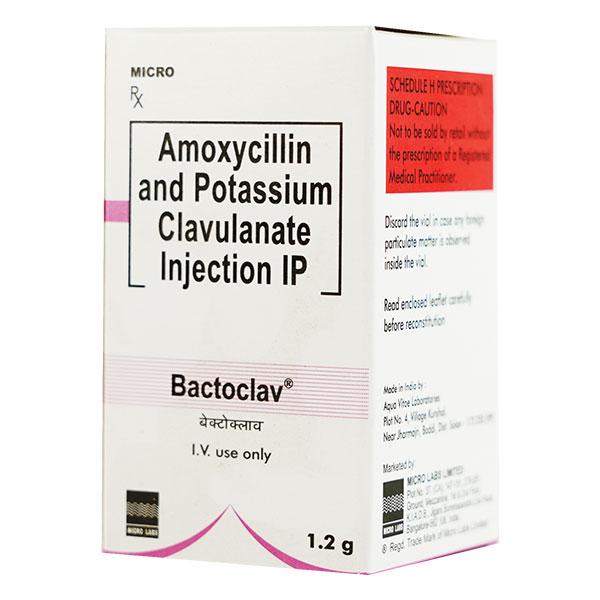 Bactoclav 1.2Gm Injection 1's