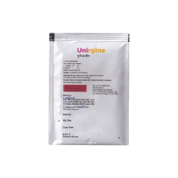 UNIRGINE SUGAR FREE ORANGE FLAVOUR Sachet 5gm