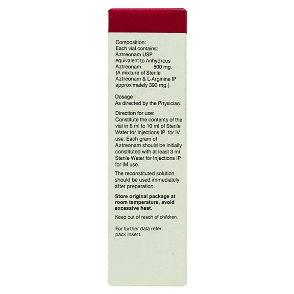 Azenam 500mg Injection 10ml